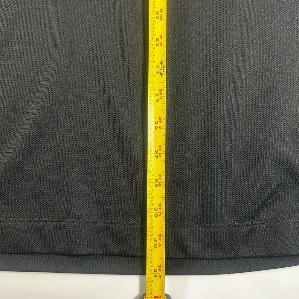 Nike Golf Polo Shirt Mens Size LG Dark Grey Golf Performance Dri-Fit Athletic - Picture 4 of 7